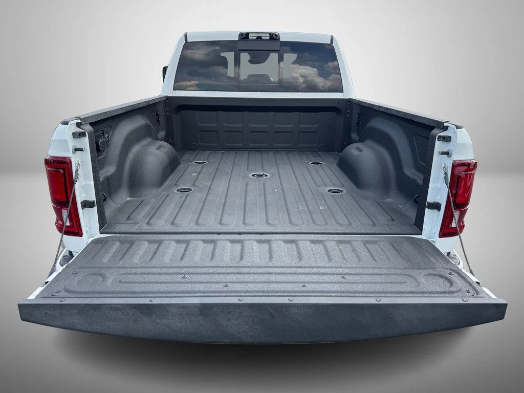 New 2026 Bright White Clear-Coat Exterior Paint RAM Laramie image 8