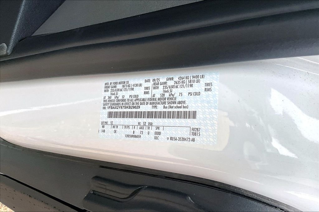 New 2025 Ford Transit-350 XLT Passenger Van