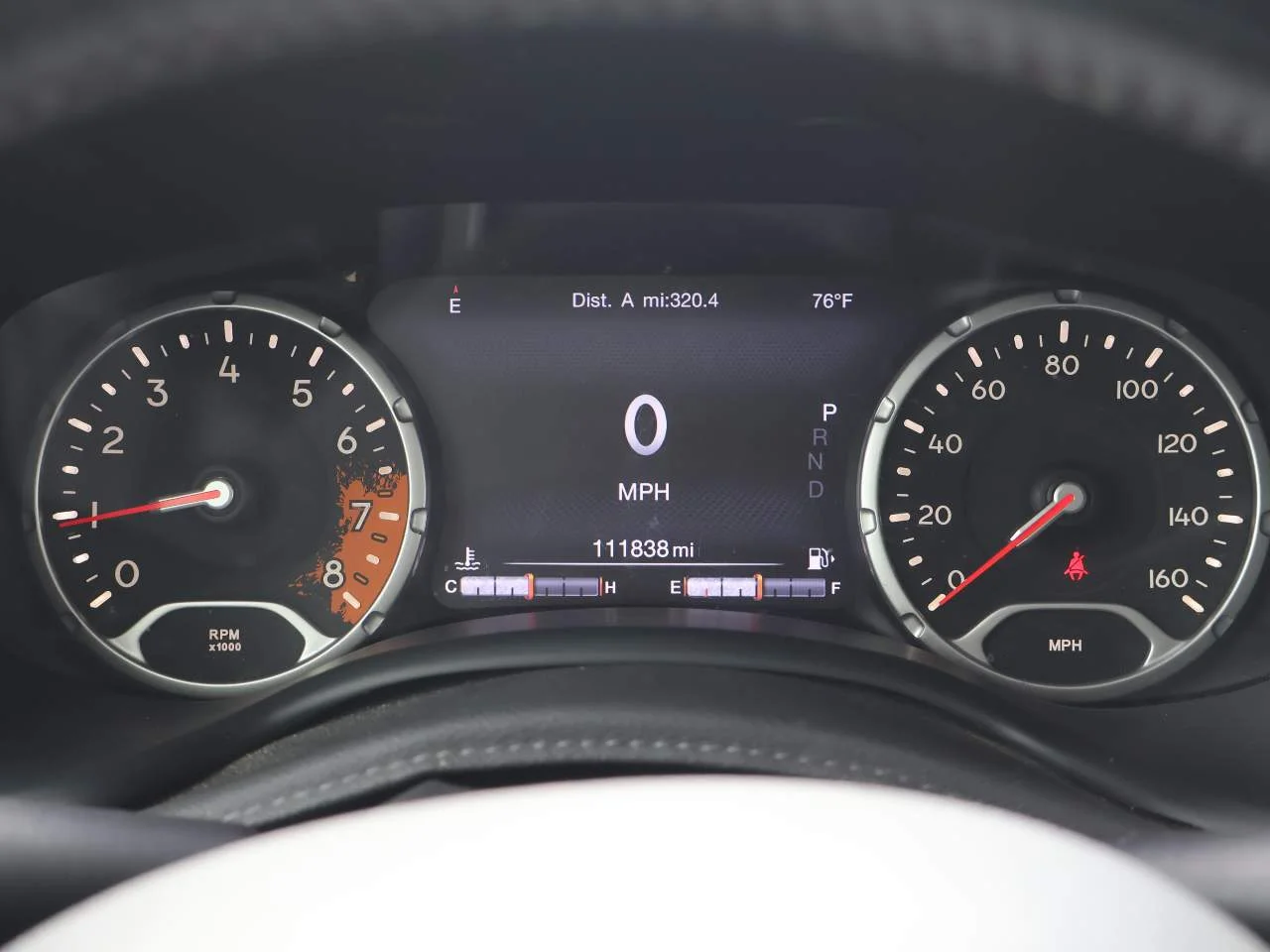 Used 2015 Alpine White Jeep Trailhawk image 11