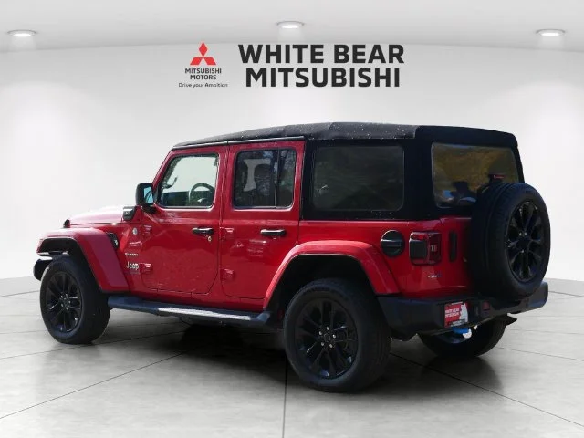 Used 2024 Red Jeep Sahara 4xe image 4