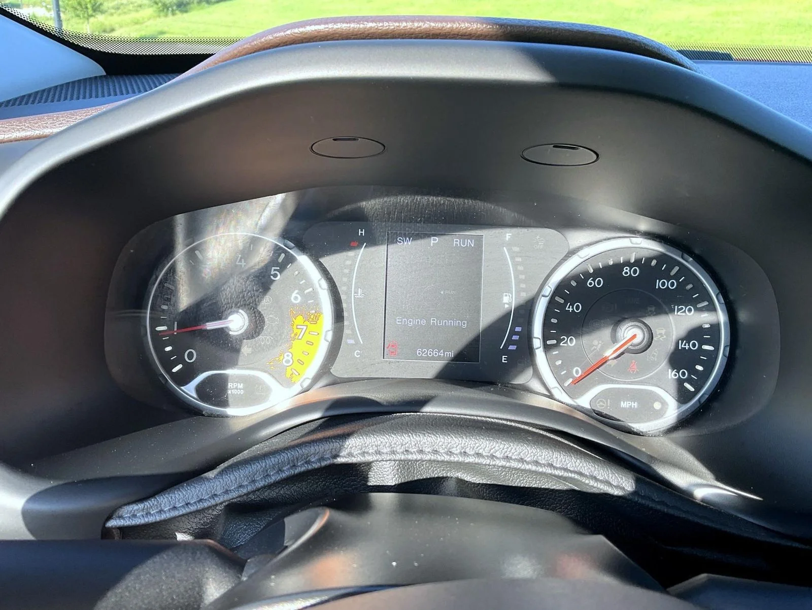 Used 2017 Orange Jeep Latitude image 11