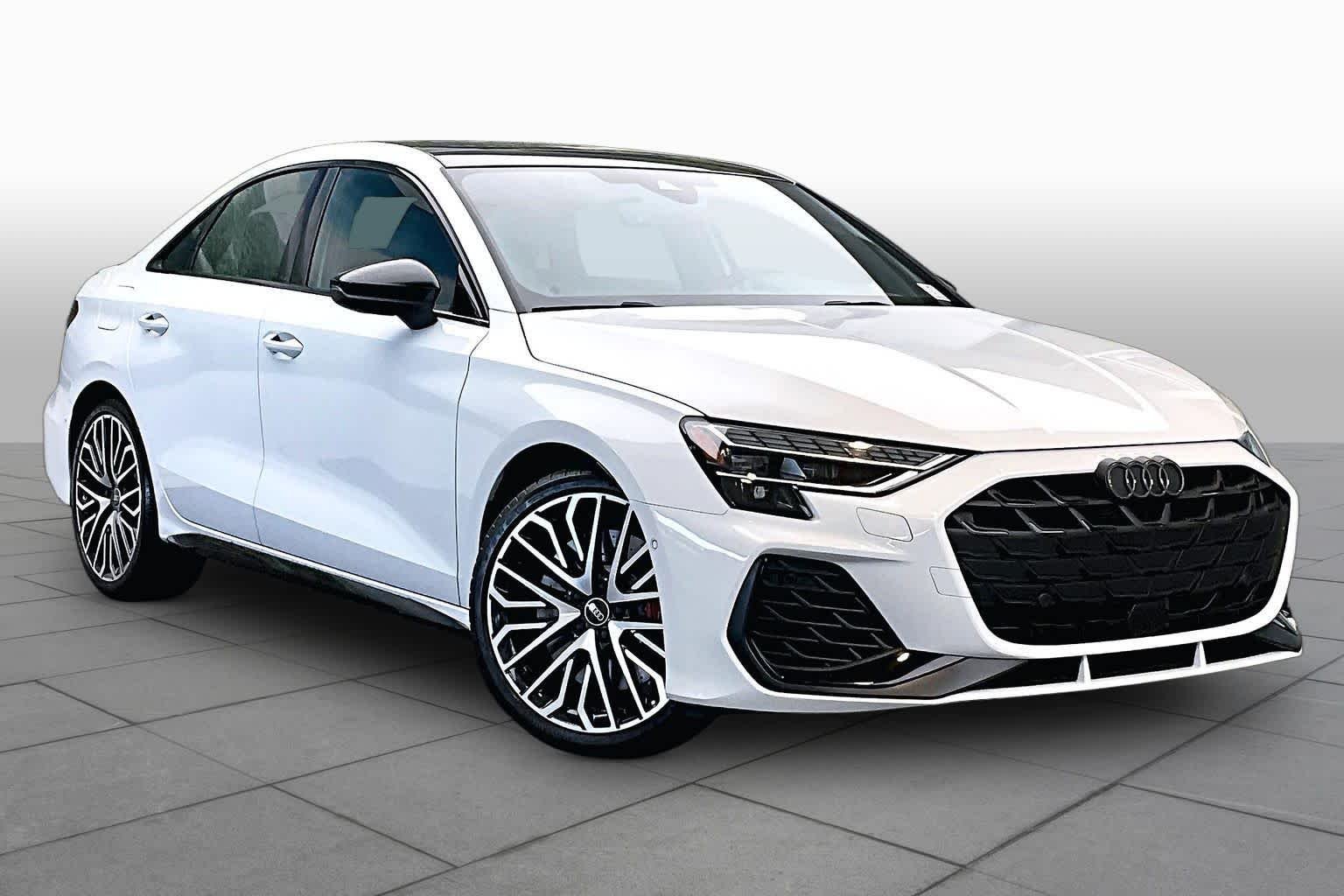 Used 2025 Glacier White Metallic Audi Premium Plus image 2