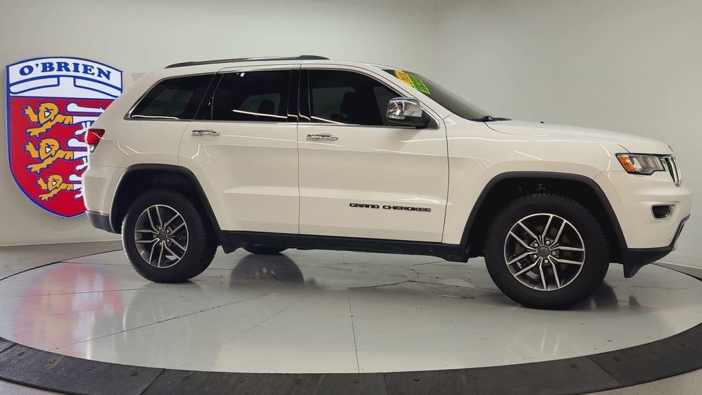 Used 2020 Bright White Clearcoat Jeep Limited image 3