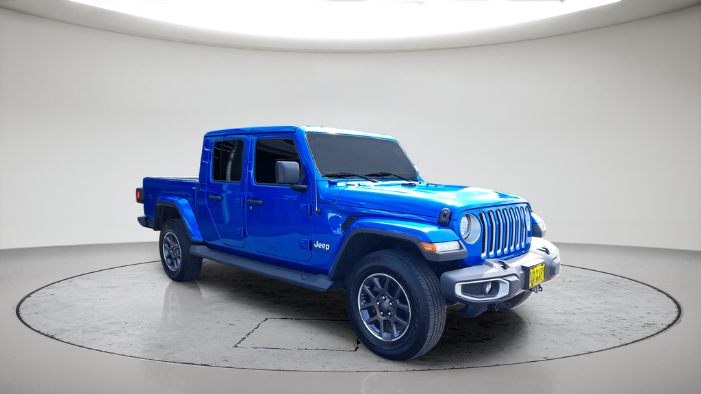 Used 2020 Blue Jeep Overland image 7