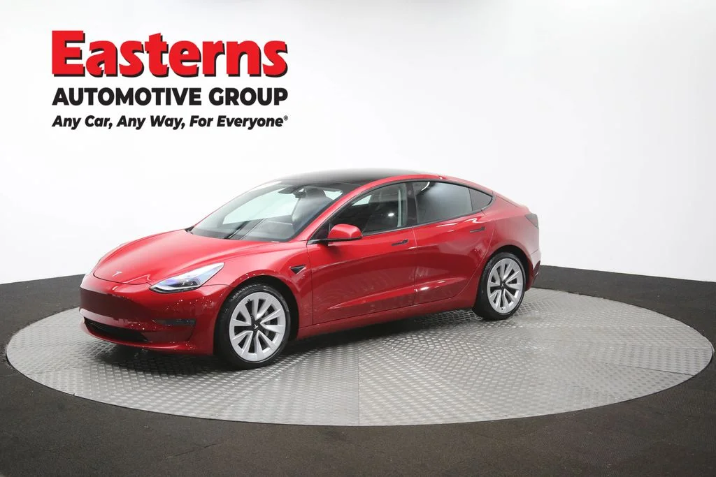 Used 2021 Red Tesla Long Range image 50