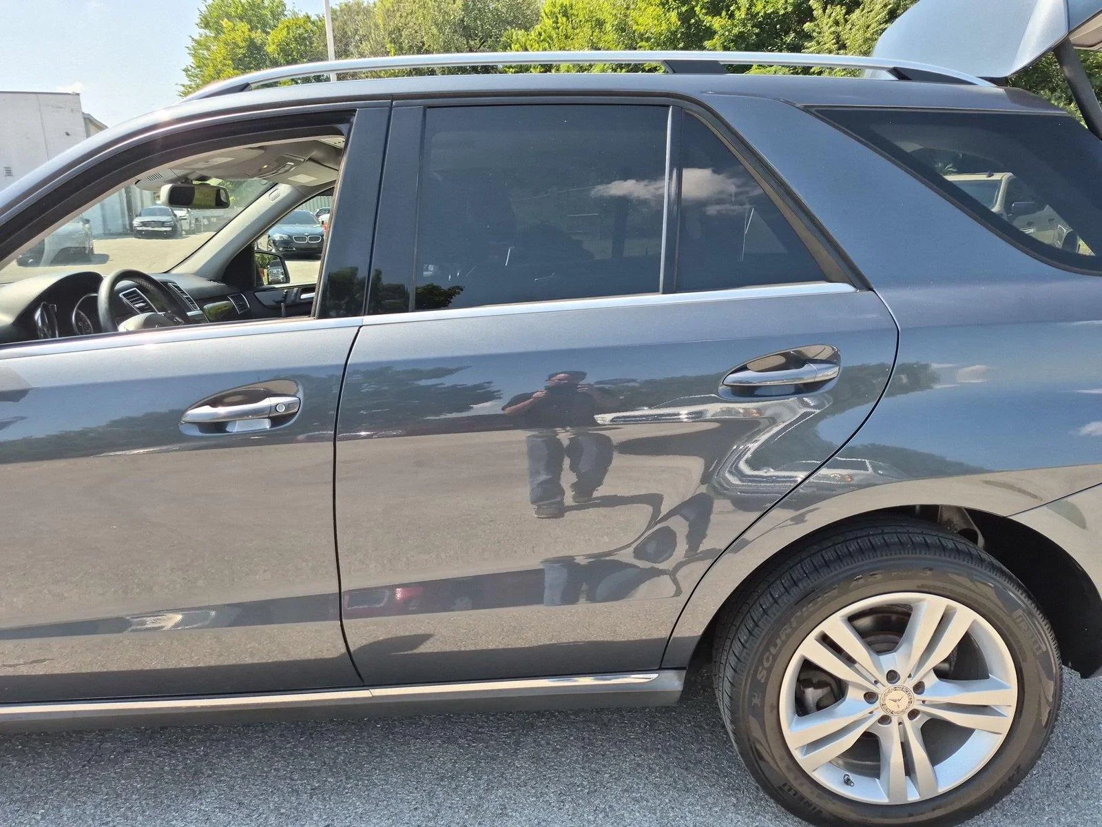 Used 2015 Steel Gray Metallic Mercedes-Benz ML 350 image 28