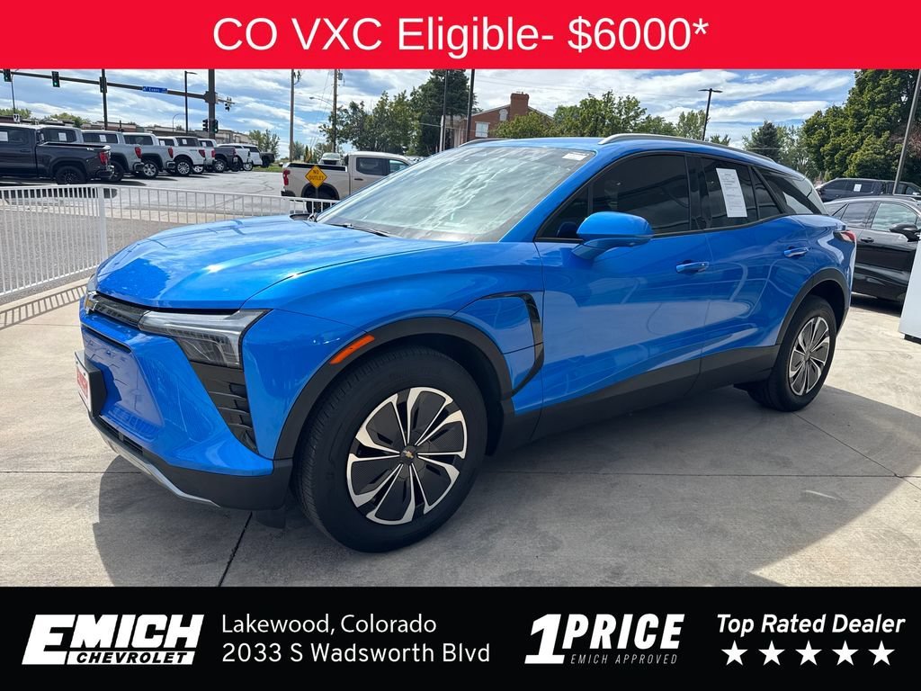 Used 2024 Riptide Blue Metallic Chevrolet LT image 1