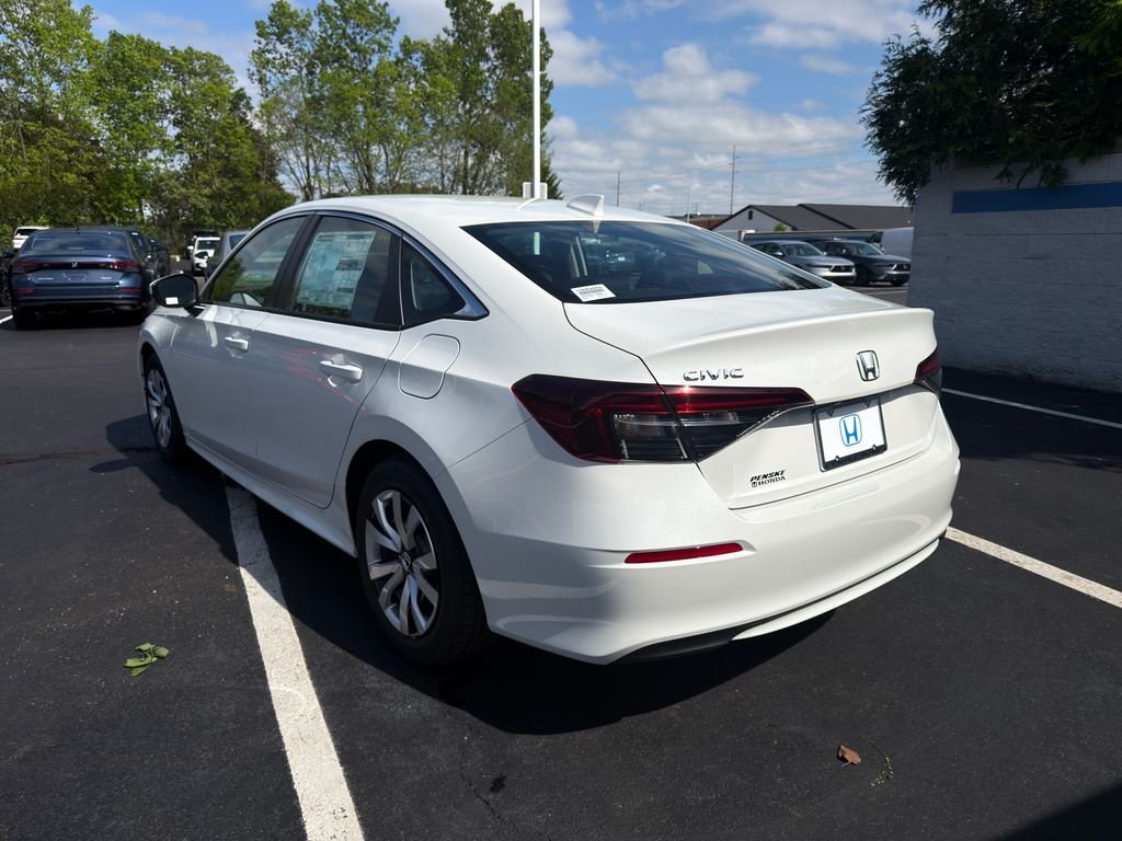 New 2026 Platinum White Pearl Honda LX image 3