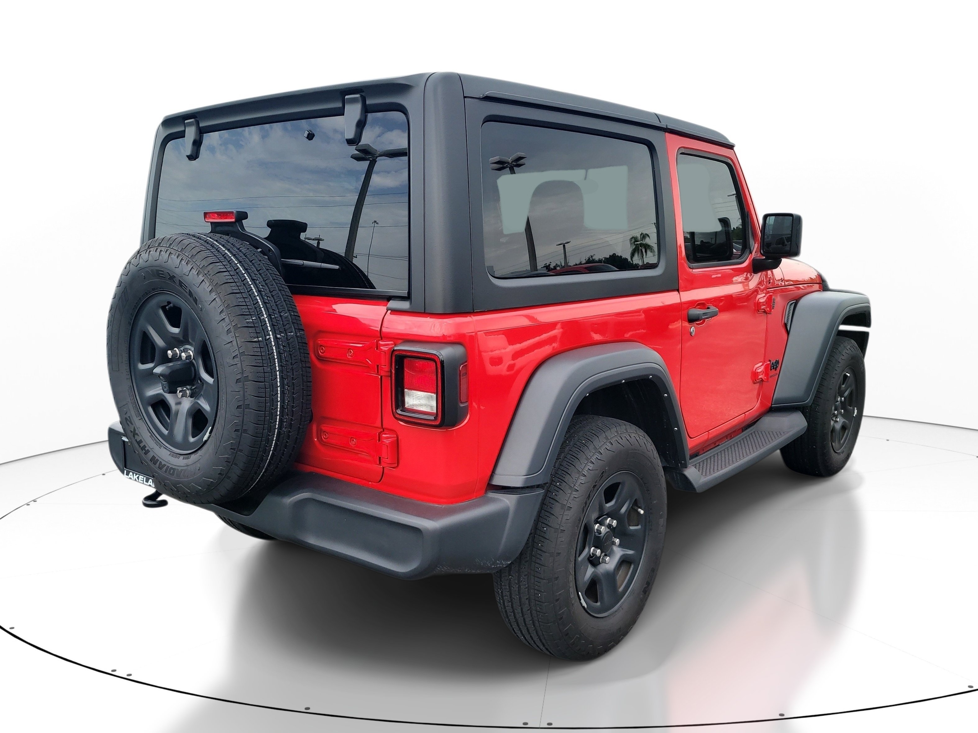 Used 2024 Firecracker Red Clearcoat Jeep Sport image 5