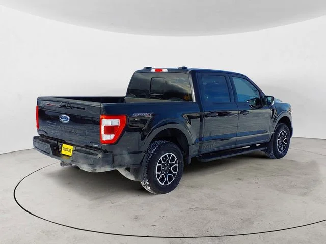 Used 2023 Agate Black Metallic Ford Lariat image 5