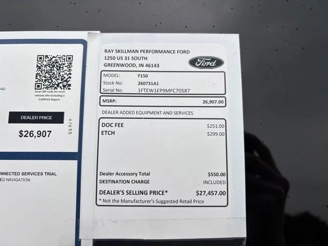 Certified Used 2021 Blue Ford XL image 2