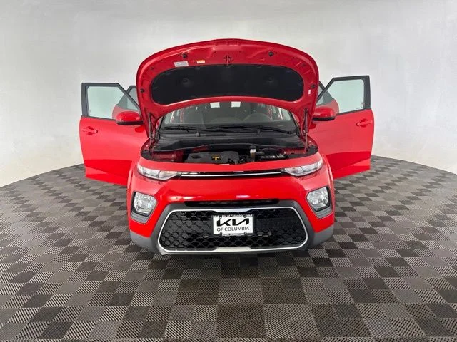 Used 2021 Red Kia LX image 13