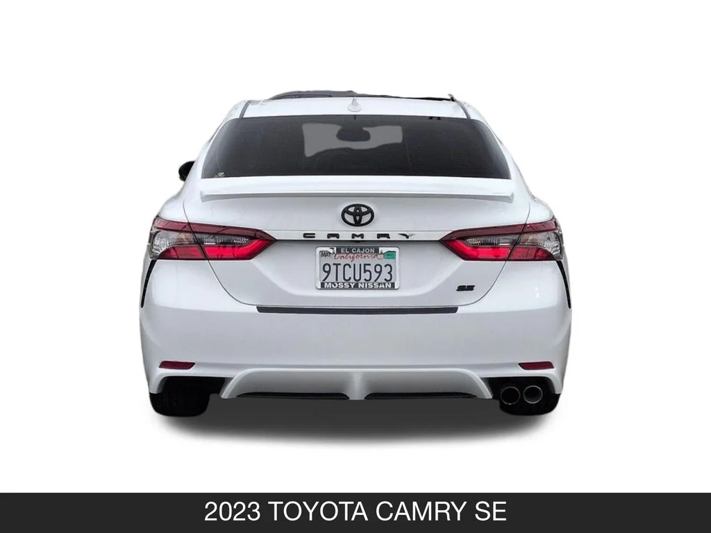 Used 2023 White Toyota SE image 7