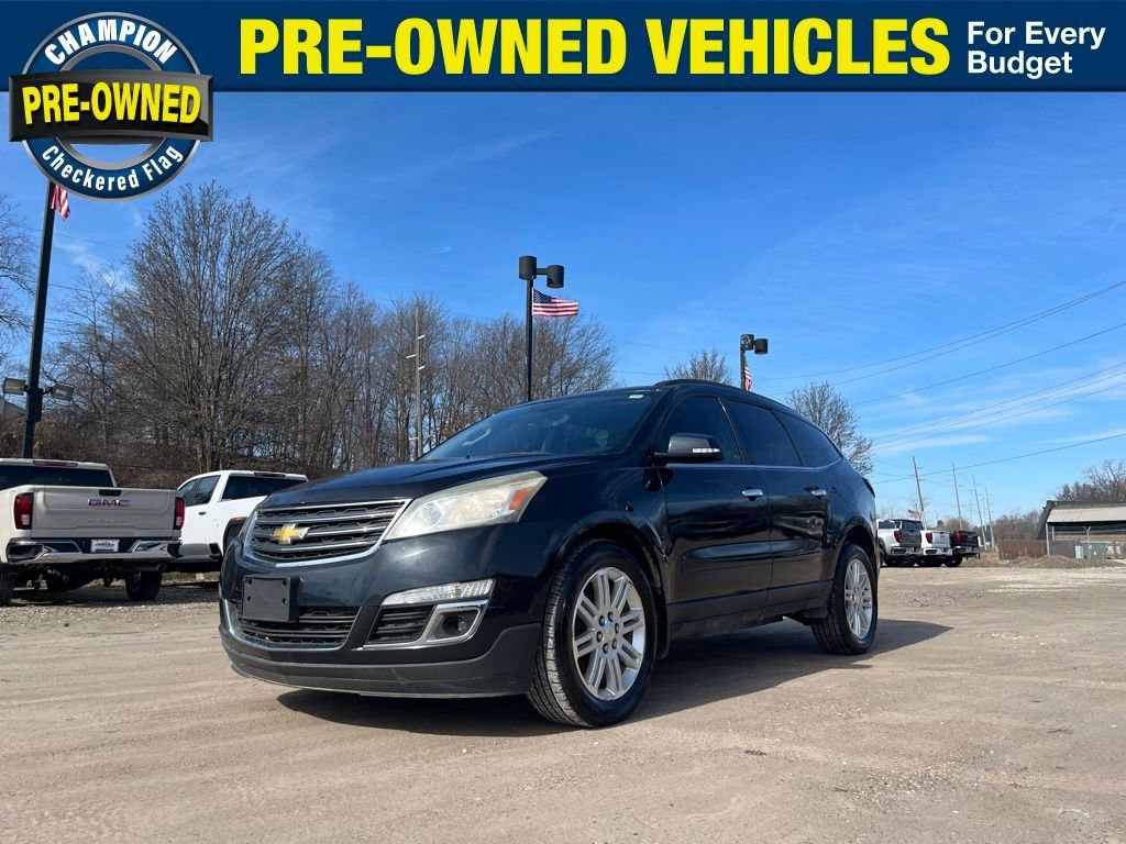Used 2014 Chevrolet Traverse 1LT with VIN 1GNKRGKD0EJ171430 for sale in Brighton, MI