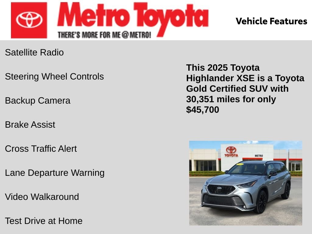 2025 Toyota Highlander XSE - Photo 16