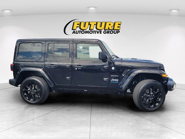 Used 2024 Black Jeep Sahara 4xe image 3