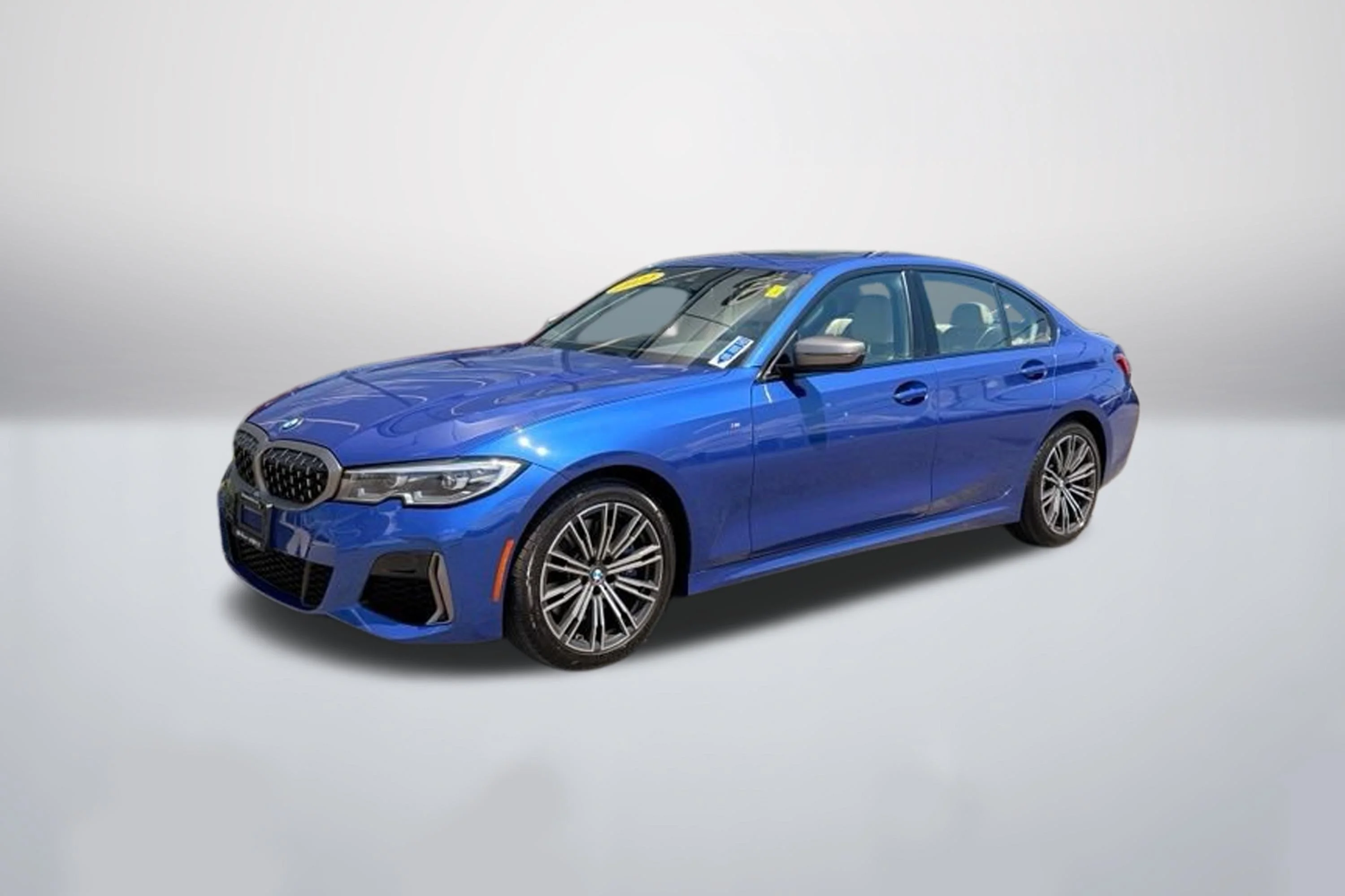Used 2022 Portimao Blue Metallic BMW M340i xDrive image 1