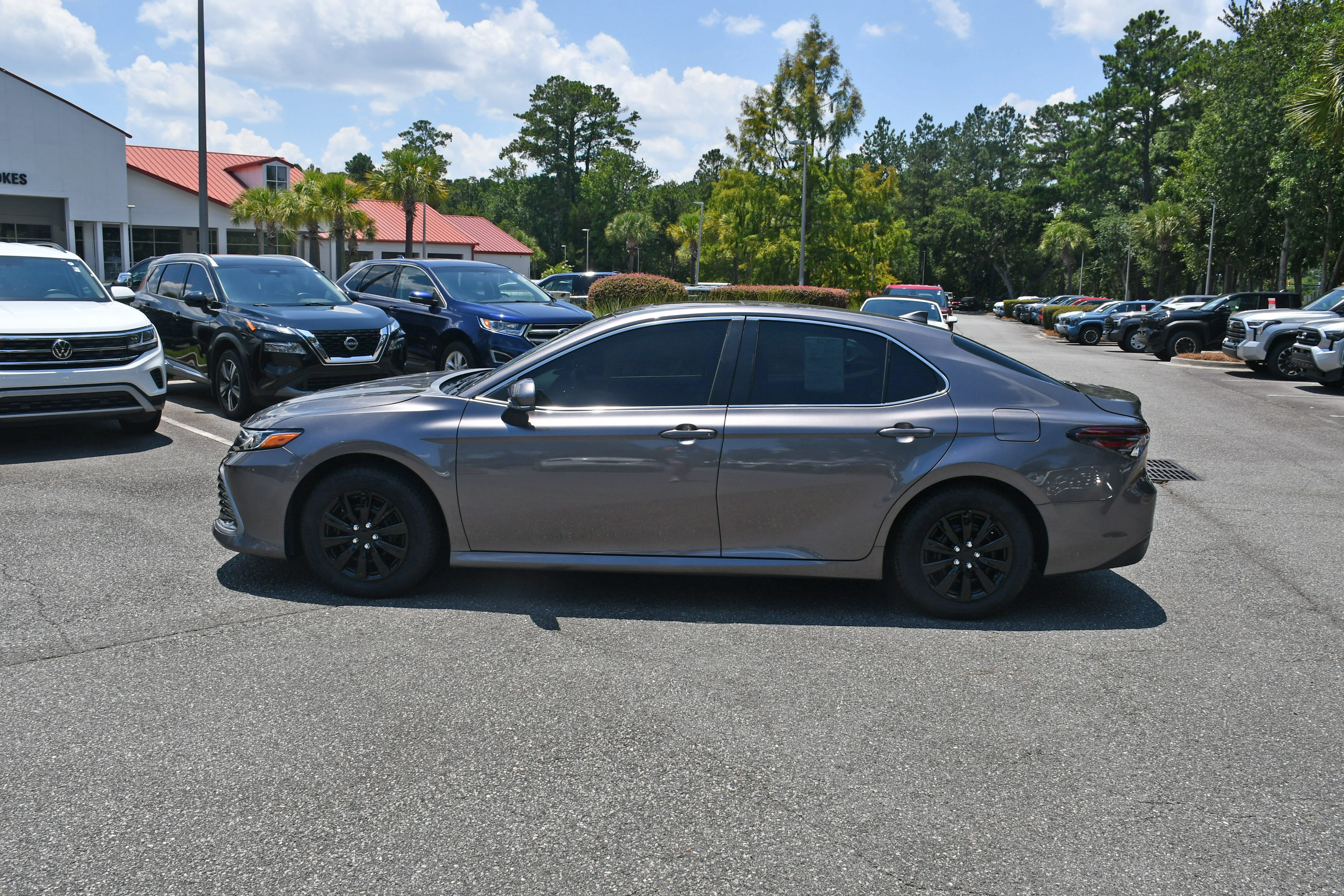 Certified Used 2024 Gray Toyota LE image 2