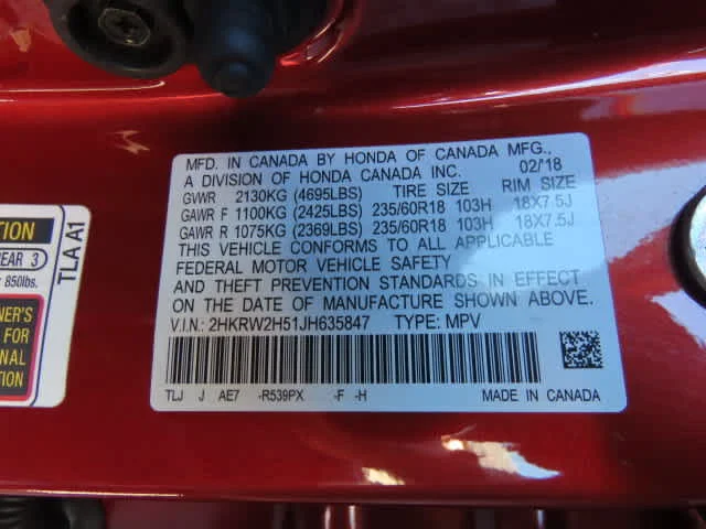 2018 Honda CR-V EX - Photo 27