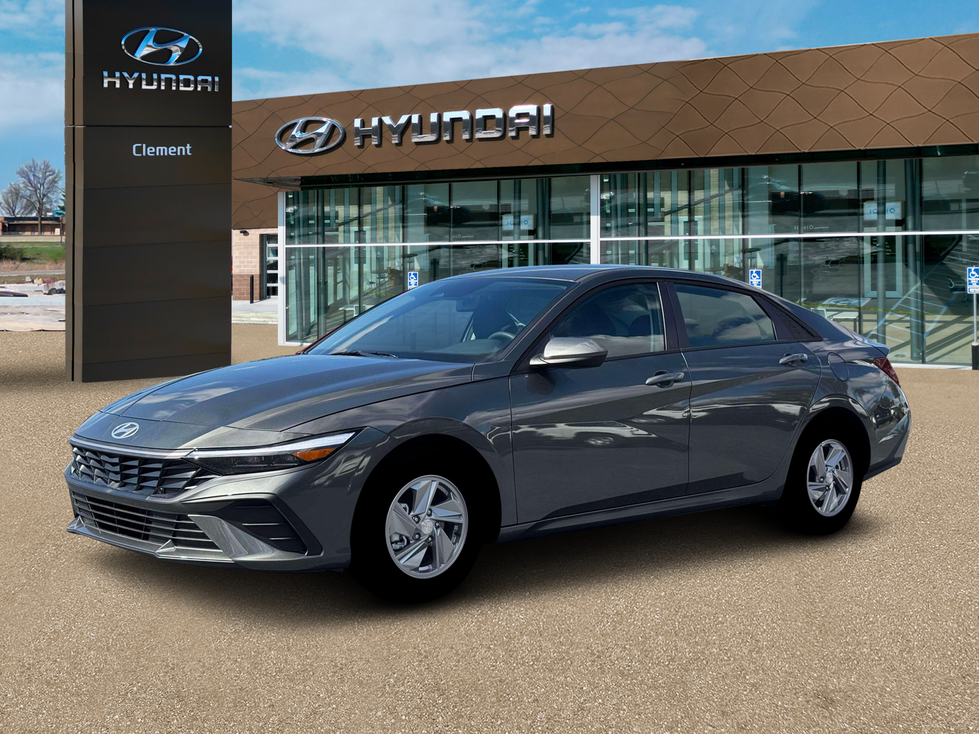 New 2026 Gray Hyundai SE image 2