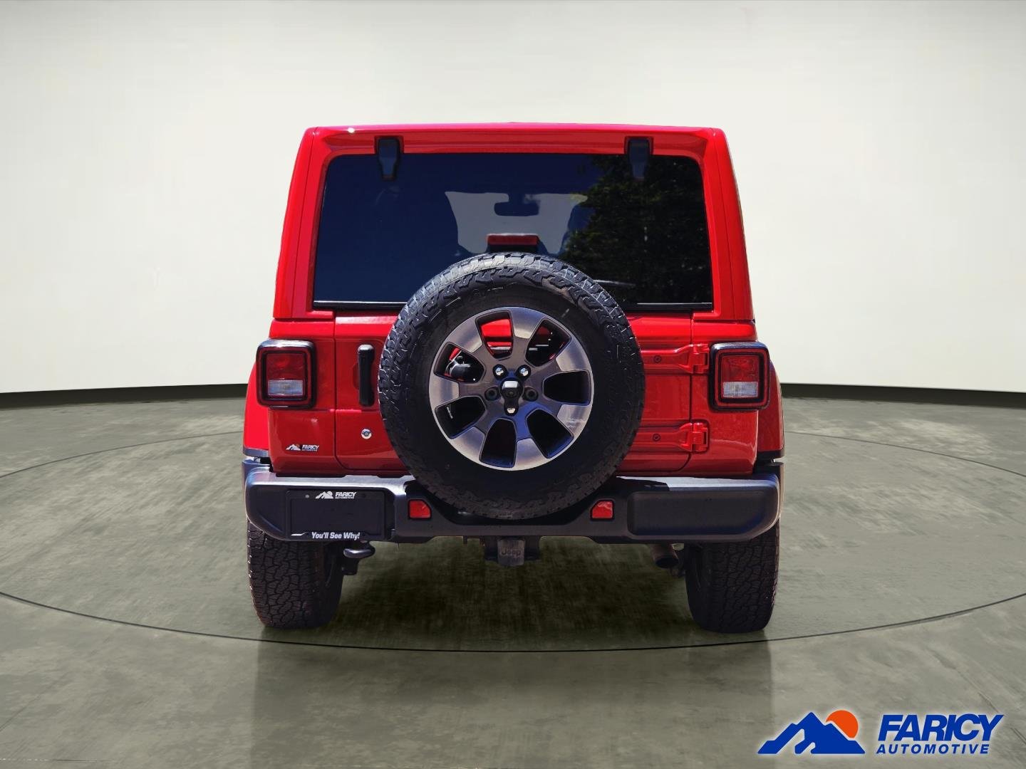 Used 2020 RED JEEP SAHARA image 4