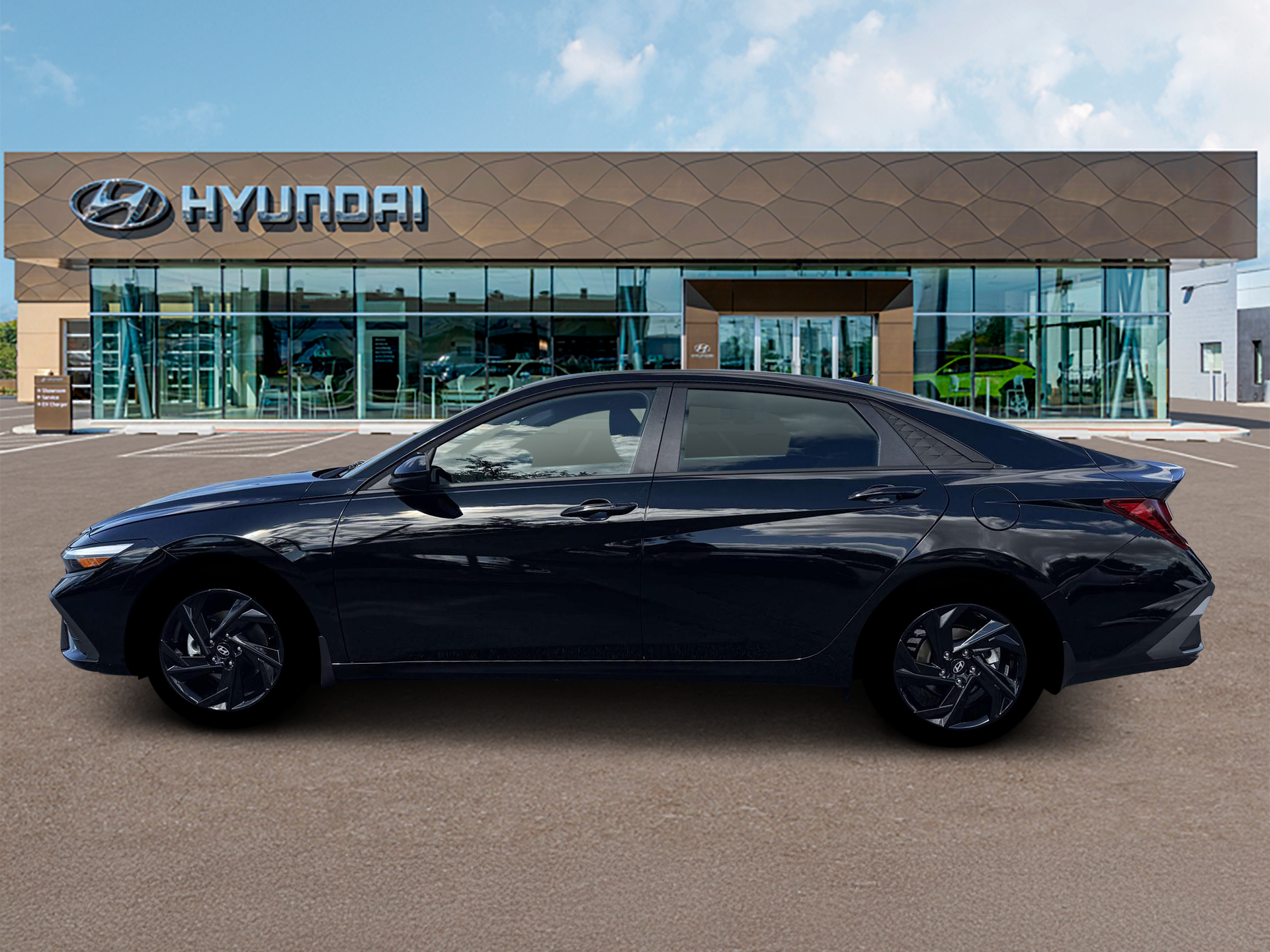 New 2026 Abyss Black Hyundai SEL Sport image 3