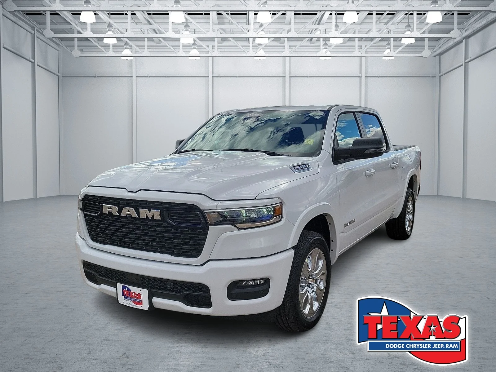 New 2026 PW7 Bright Whit Ram LONE STAR CREW CAB 4X4 5