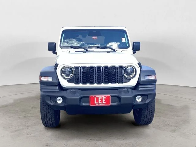 New 2026 Bright White Clearcoat Jeep 2-Door Sport S 4x4 image 9