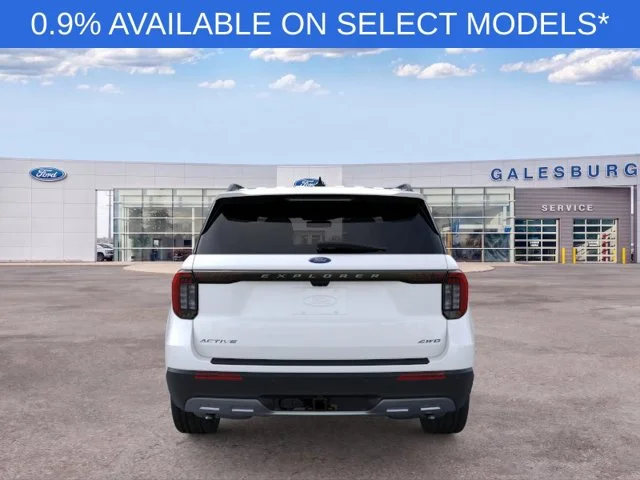 New 2026 Star White Metallic Tri-Coat Ford Active image 5