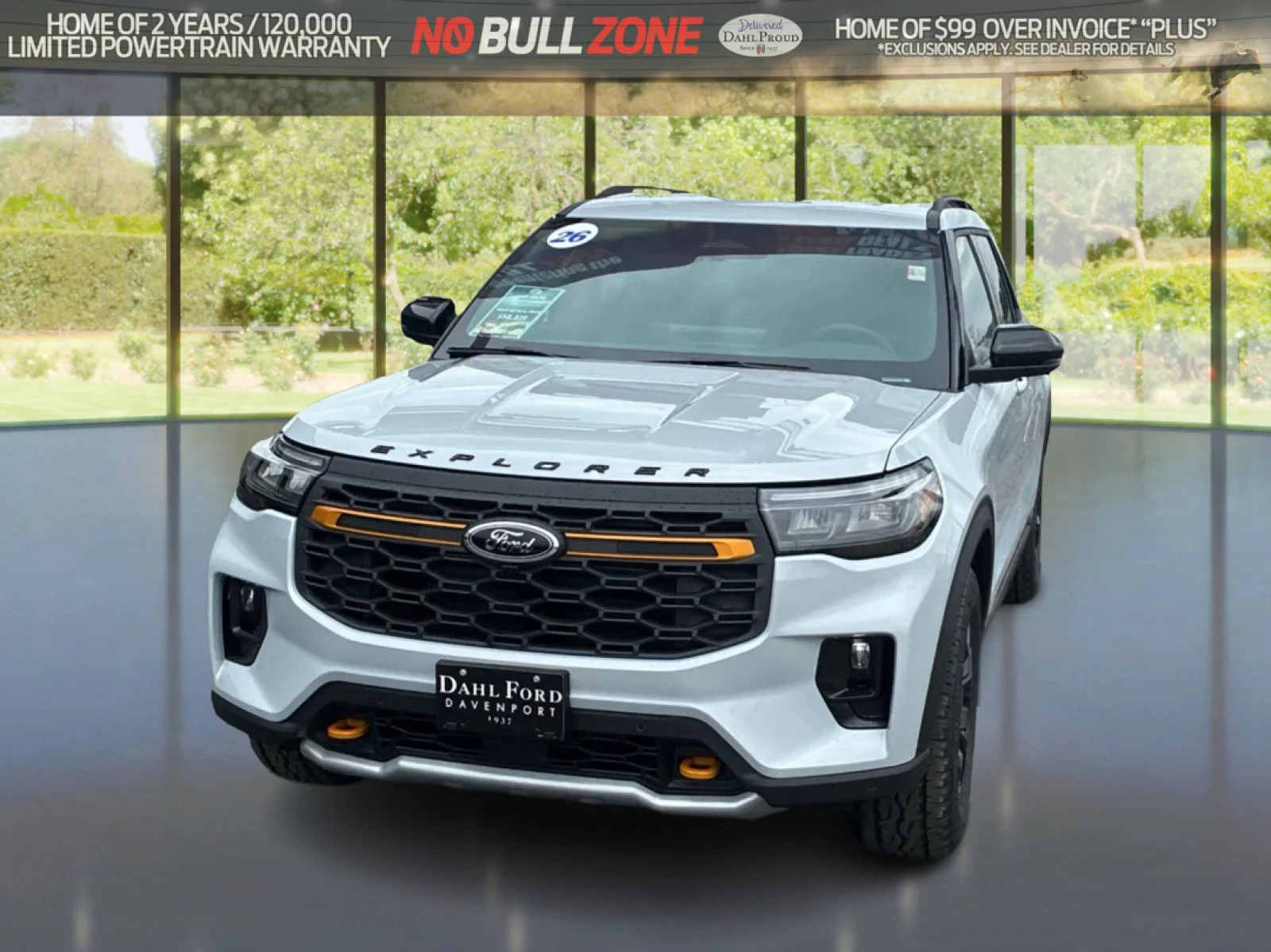 New 2026 Space White Metallic Ford Tremor® image 8