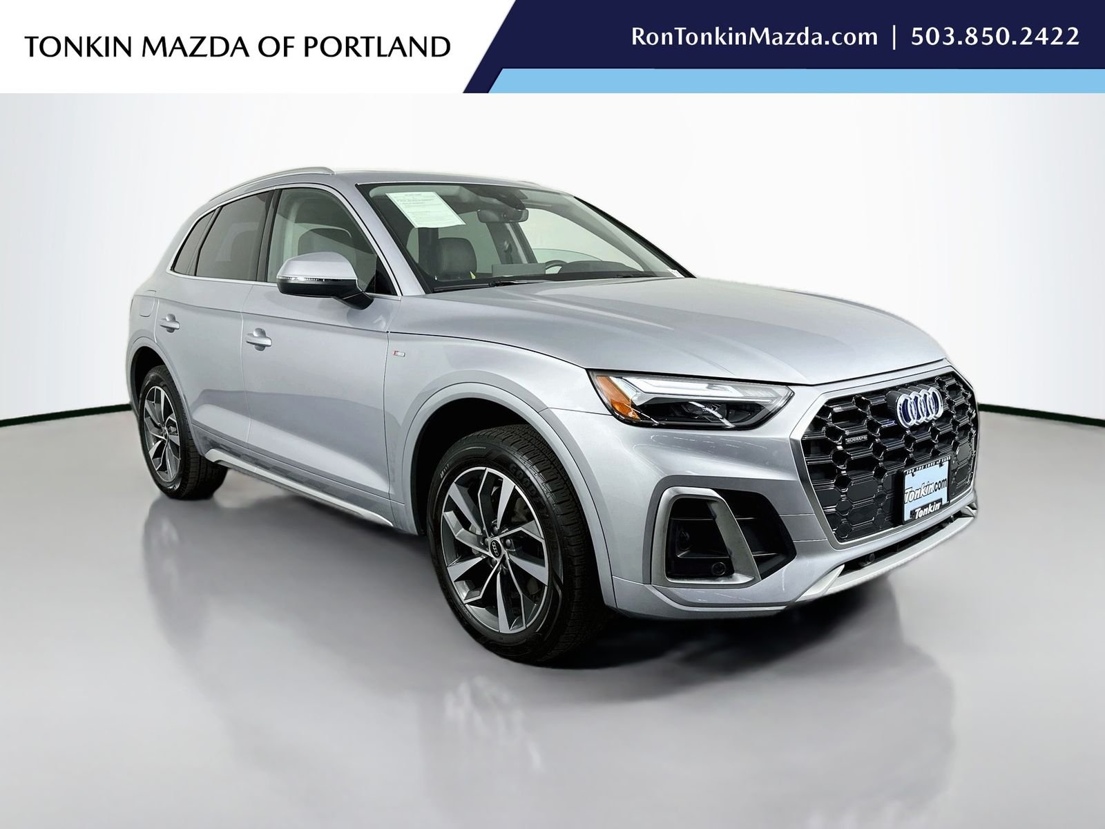 Used 2023 Silver Metallic Audi 45 S line Premium image 1