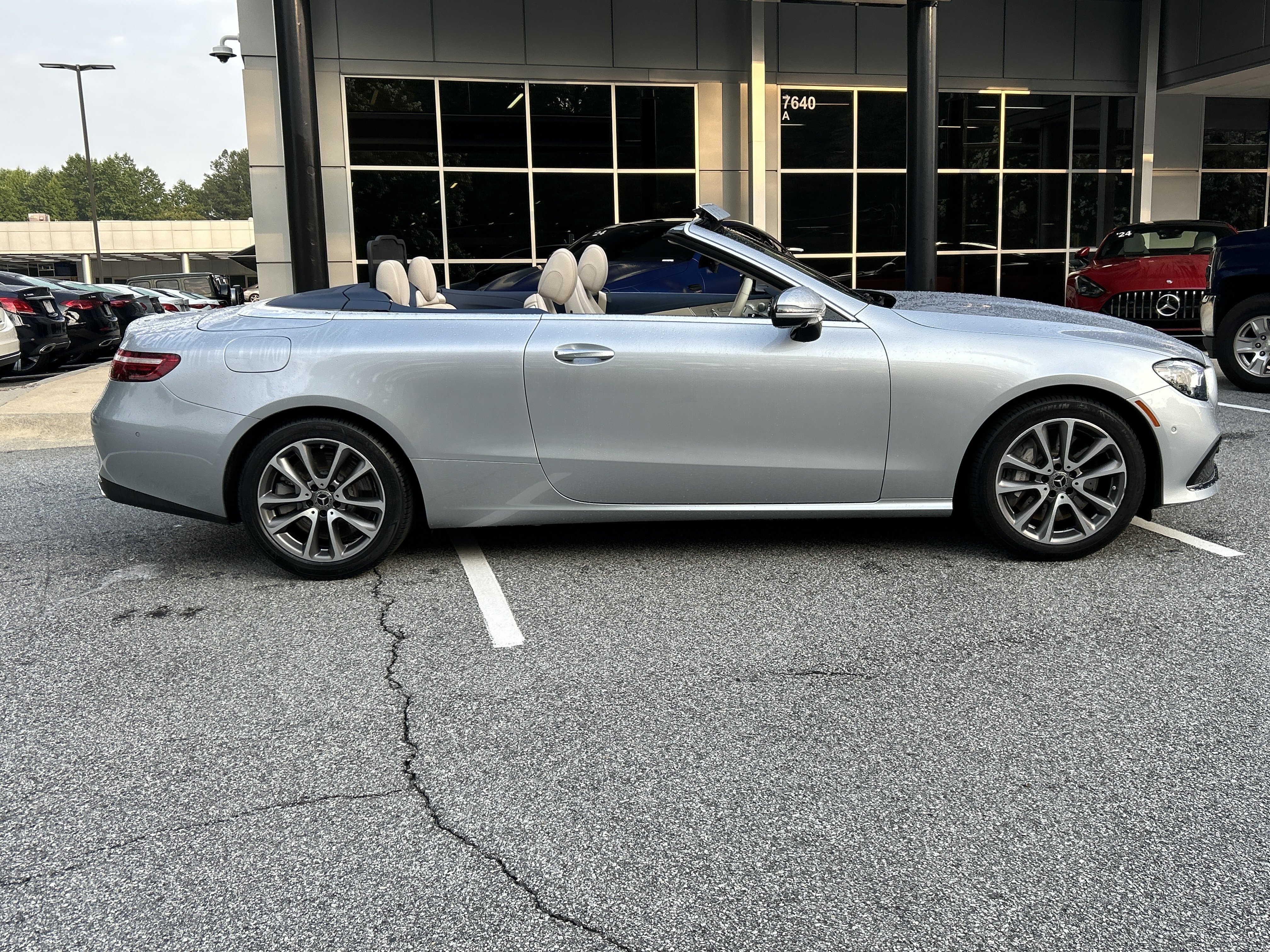 Certified Used 2023 Cirrus Silver Metallic Mercedes-Benz E 450 Cabriolet image 10