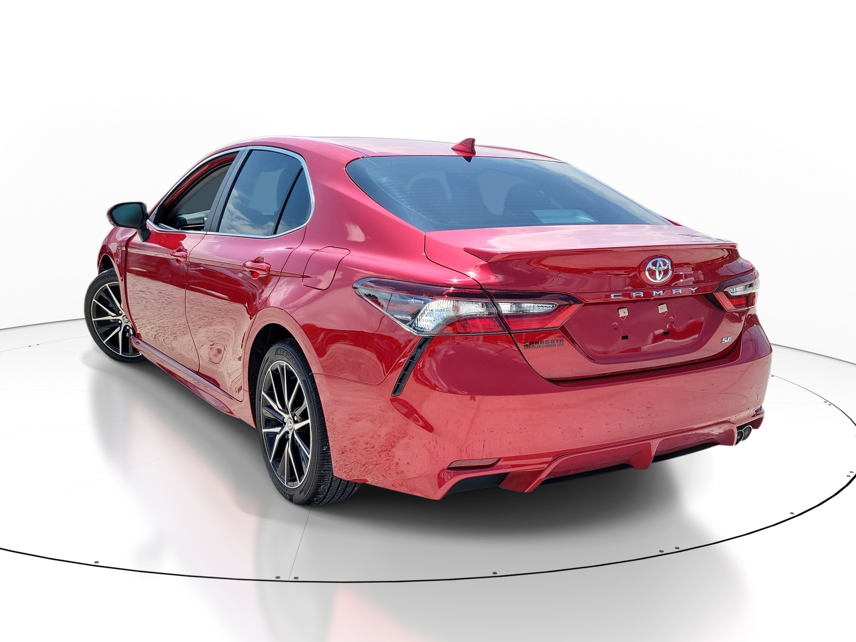 Used 2021 Red Toyota SE Nightshade image 4