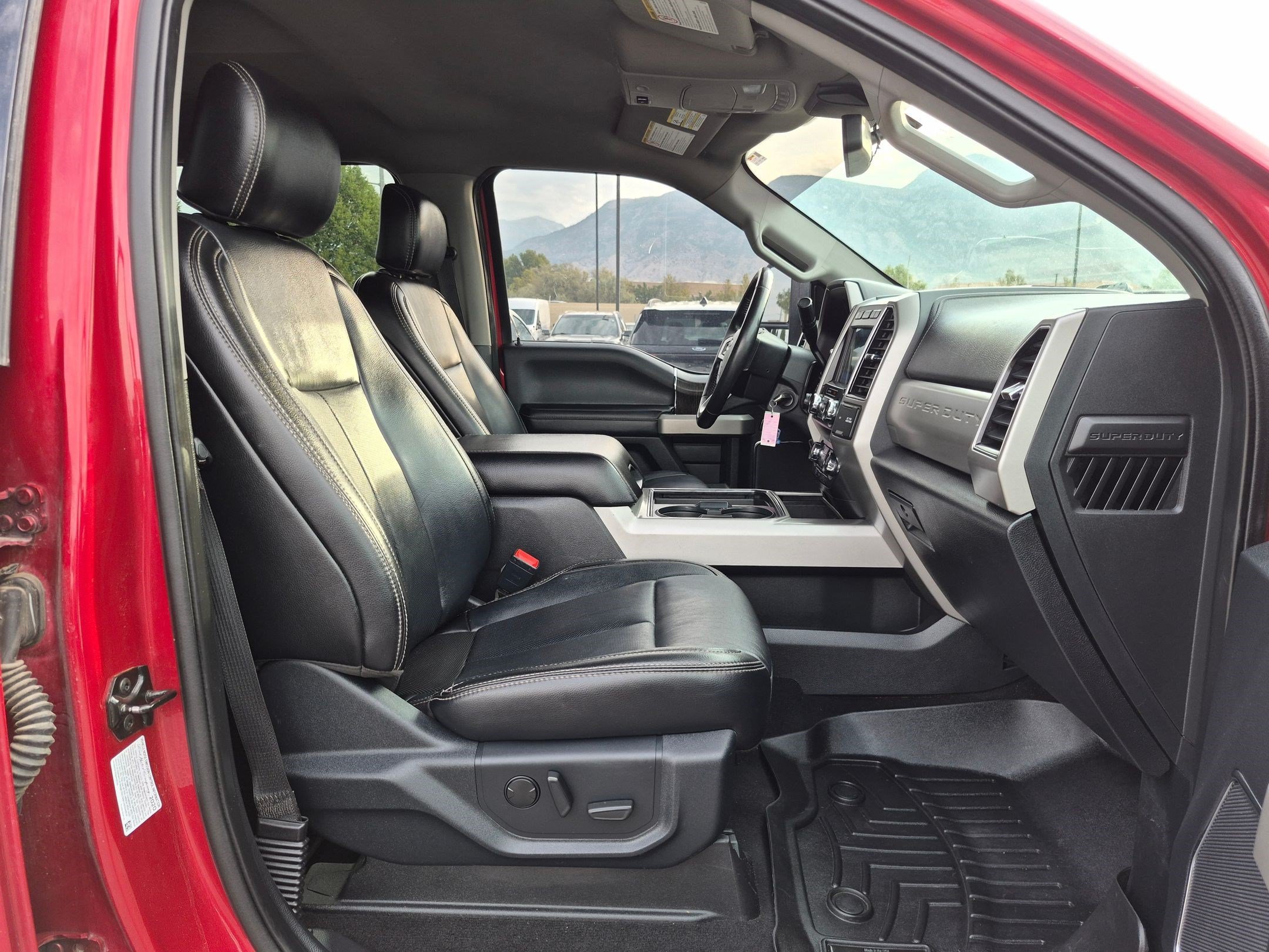 Certified Used 2020 Rapid Red Metallic Tinted Clearcoat Ford LARIAT image 30