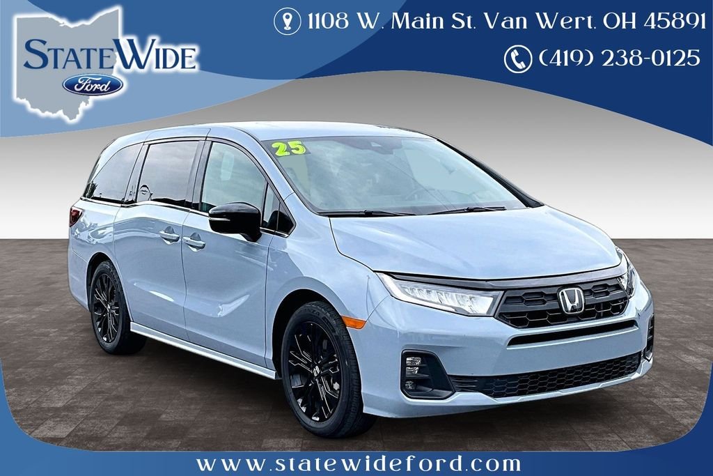 Used 2025 Blue Honda Sport-L image 1