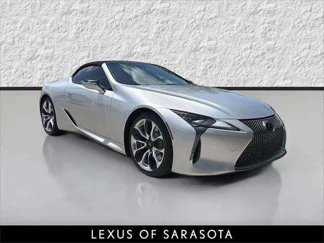 Used 2021 Liquid Platinum Lexus LC 500 image 1