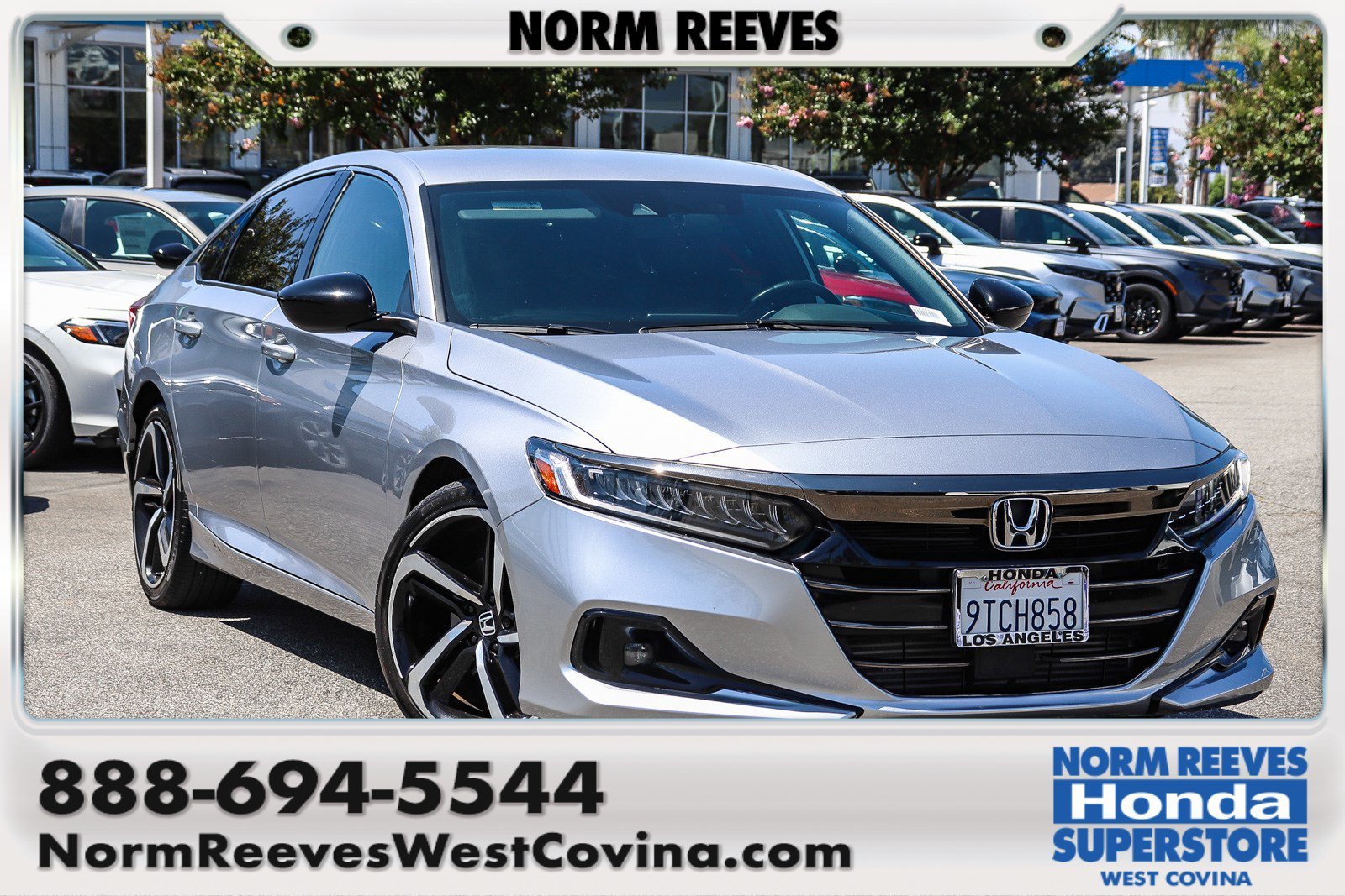 Used 2021 Lunar Silver Metallic Honda Sport image 1