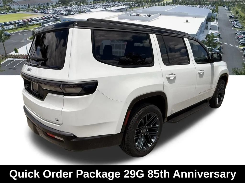 New 2026 Bright White Clear-Coat Exterior Paint Jeep 85th Anniversary Edition image 4