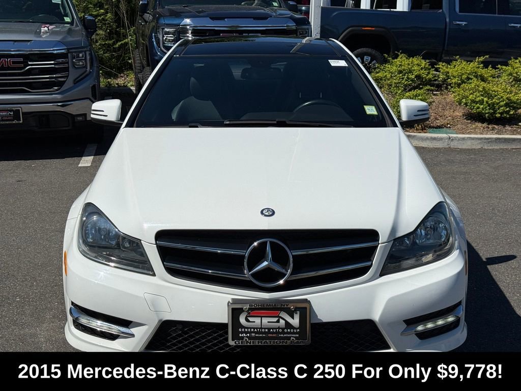 Used 2015 Mercedes-Benz C-Class C250 Sport with VIN WDDGJ4HB7FG386866 for sale in Bohemia, NY