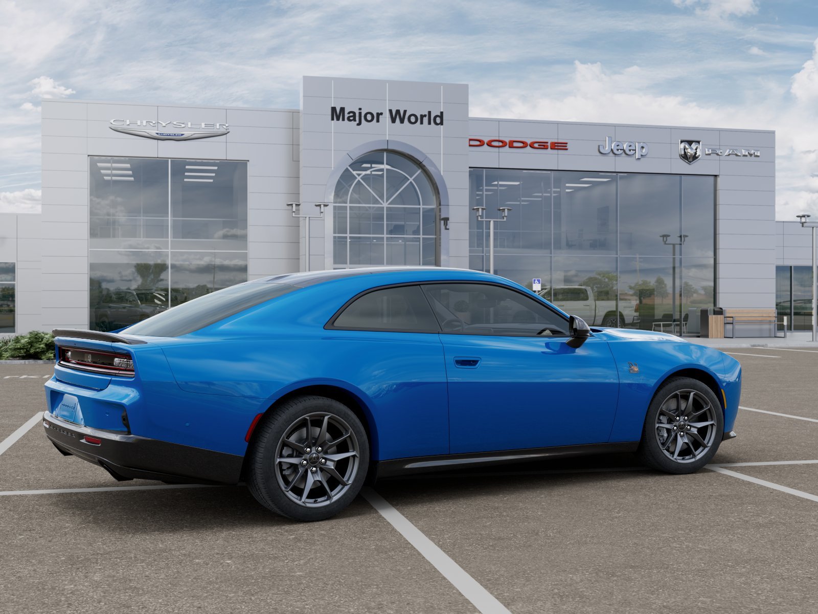 New 2026 Bludicrous Exterior Paint Dodge  image 4