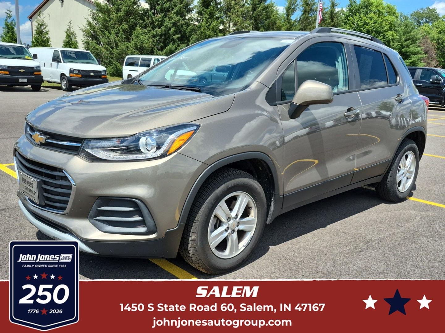 Used 2022 Stone Gray Metallic Chevrolet LT image 1