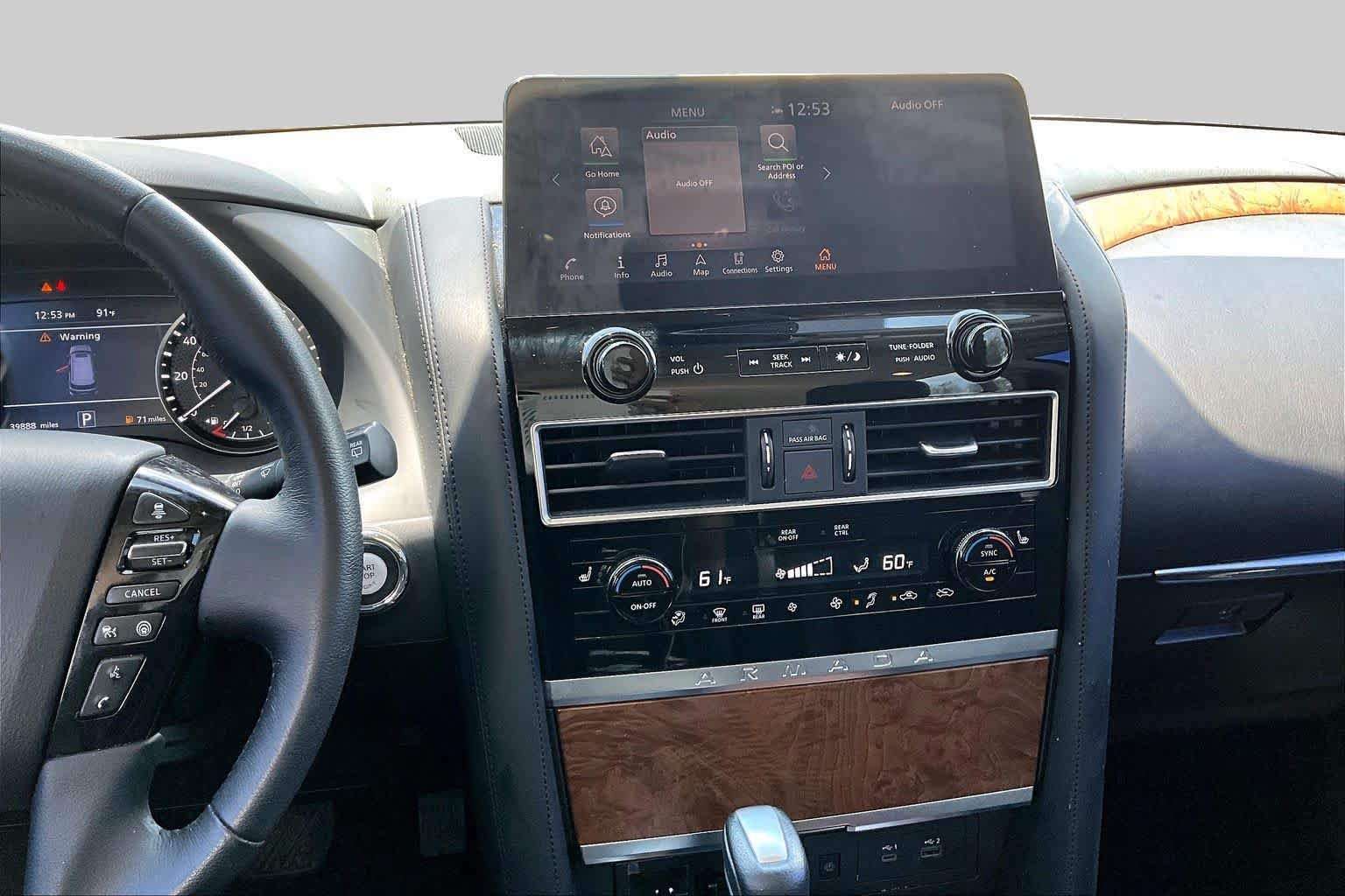 Used 2024 Aspen White Tricoat Nissan SL image 7