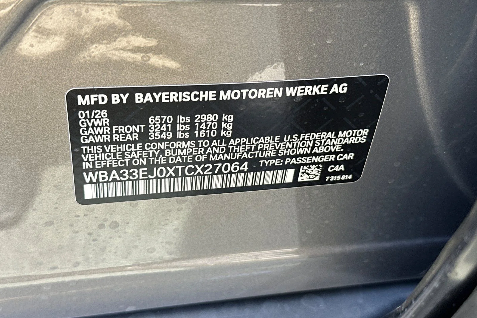 New 2026 Oxide Grey Metallic BMW 760i xDrive image 22