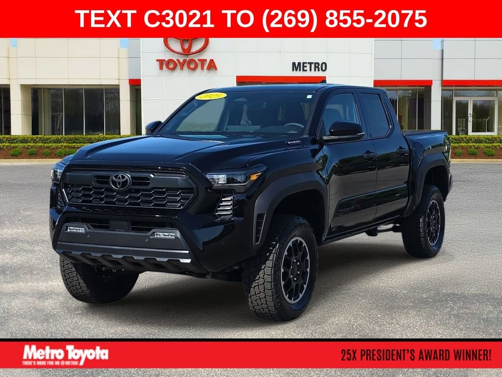 Used 2025 Black Toyota TRD Off Road image 1