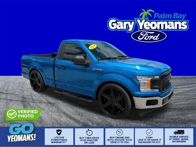 Used 2019 Velocity Blue Metallic Ford XL image 1
