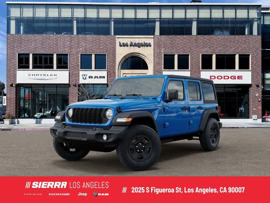 New 2026 Hydro Blue Pearlcoat Jeep Sport image 1