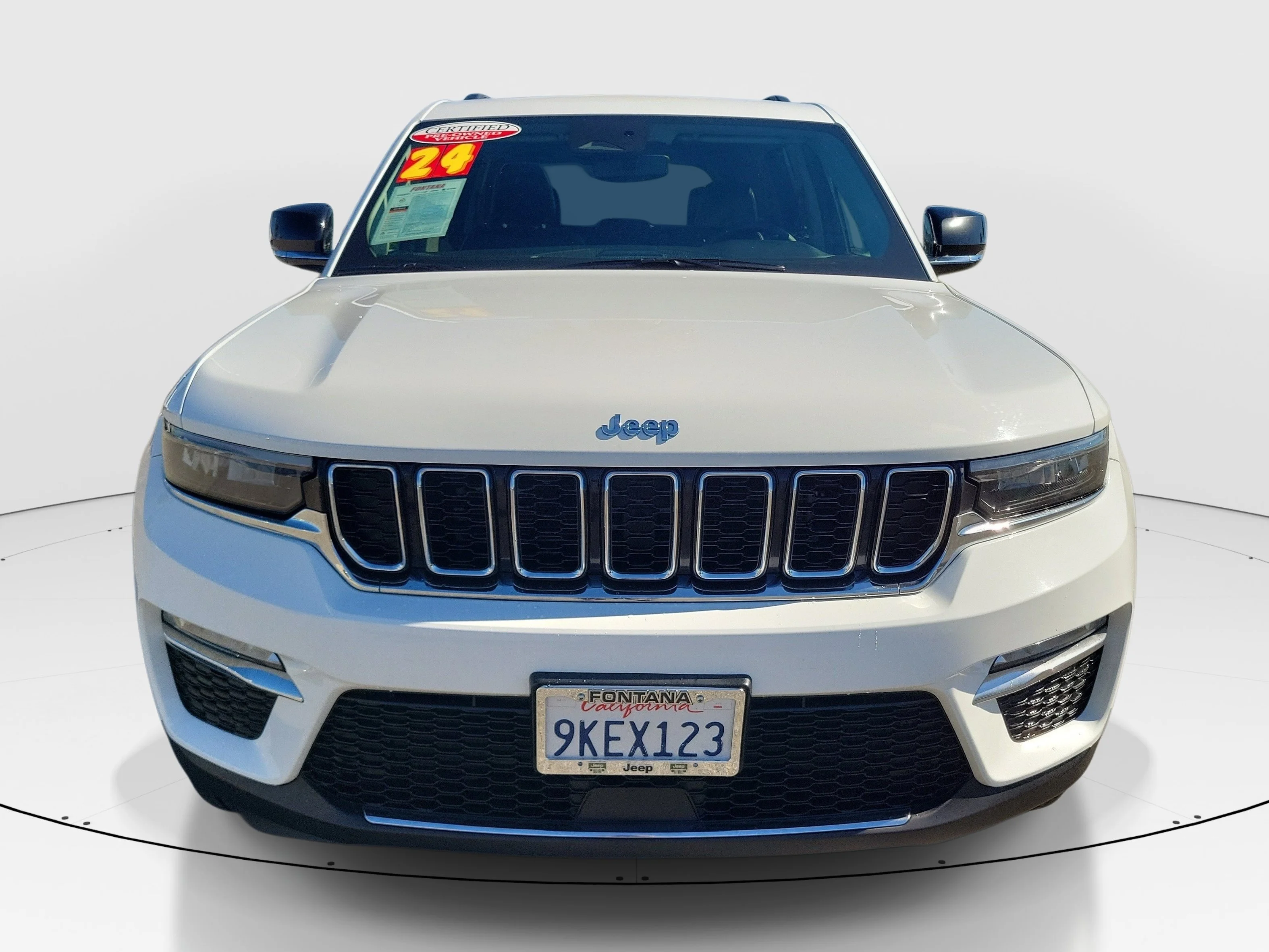 Certified Used 2024 White Jeep 4xe image 9