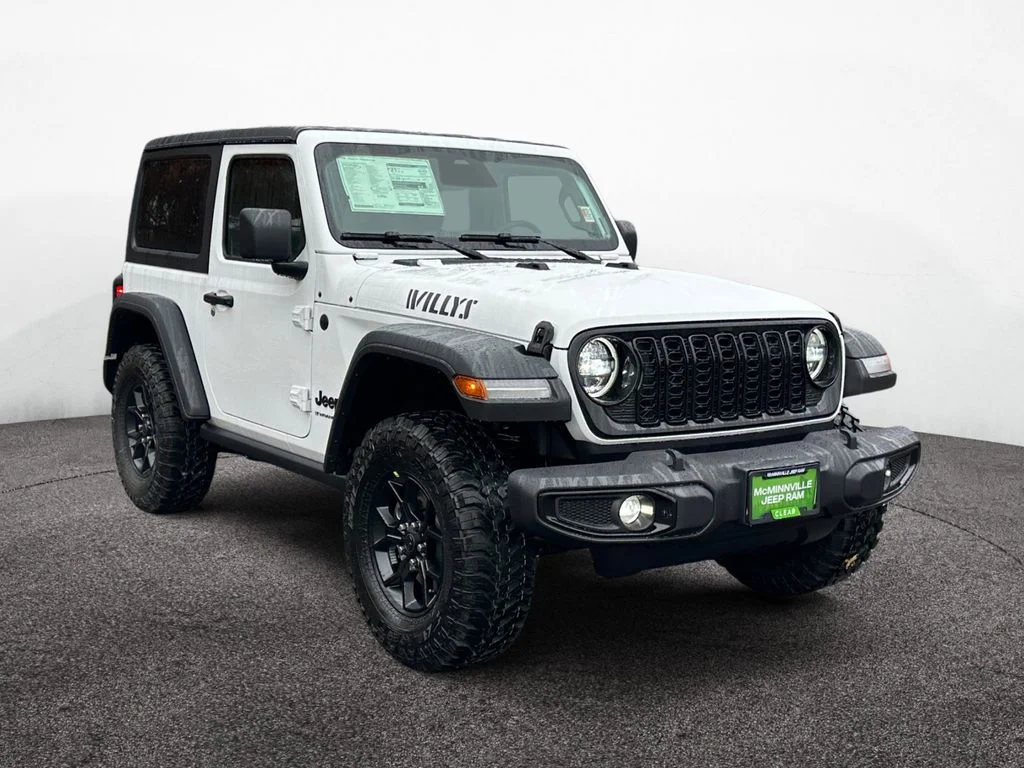 New 2026 Bright White Clearcoat Jeep Willys image 7