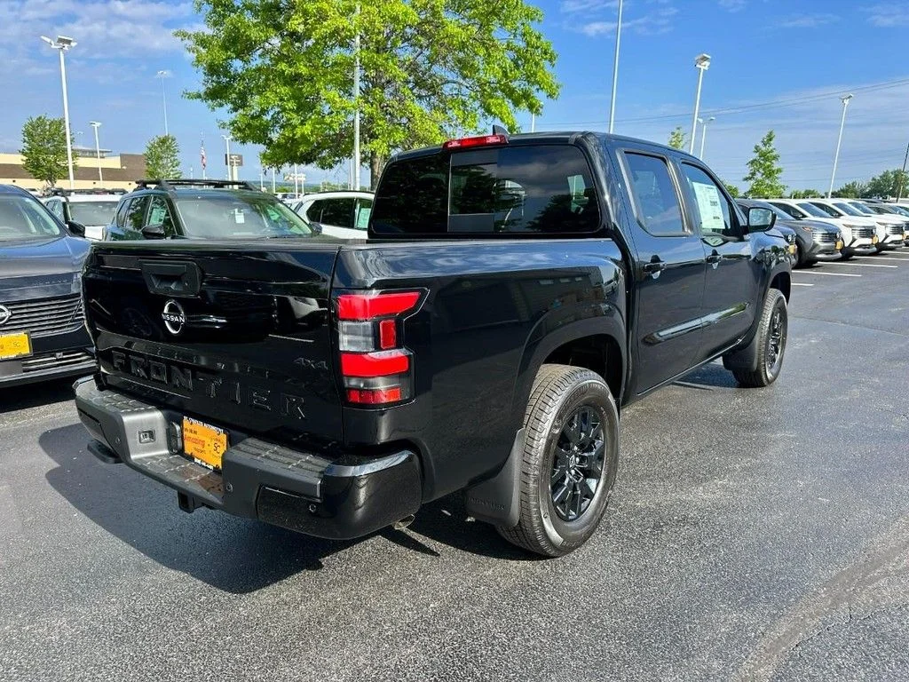 New 2026 Super Black Nissan Crew Cab SV image 3