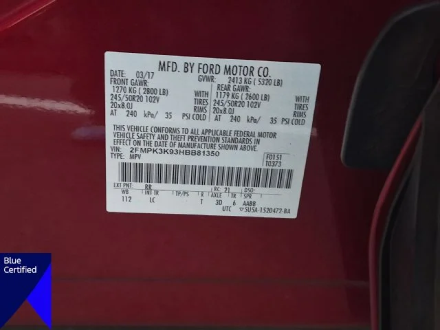 Used 2017 Red Ford Titanium image 38